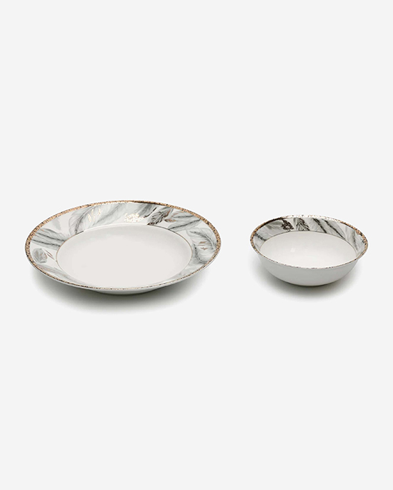 Nordic 24pcs Round Shape Dinner Set