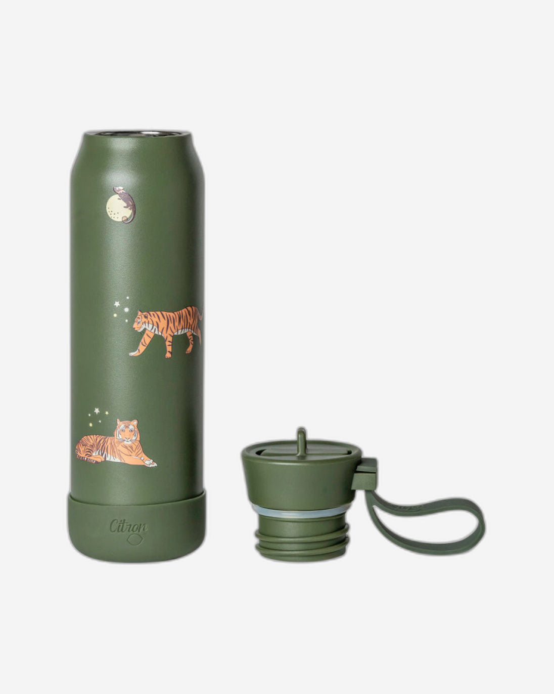 Citron Tiger/Green Water Bottle 350ml