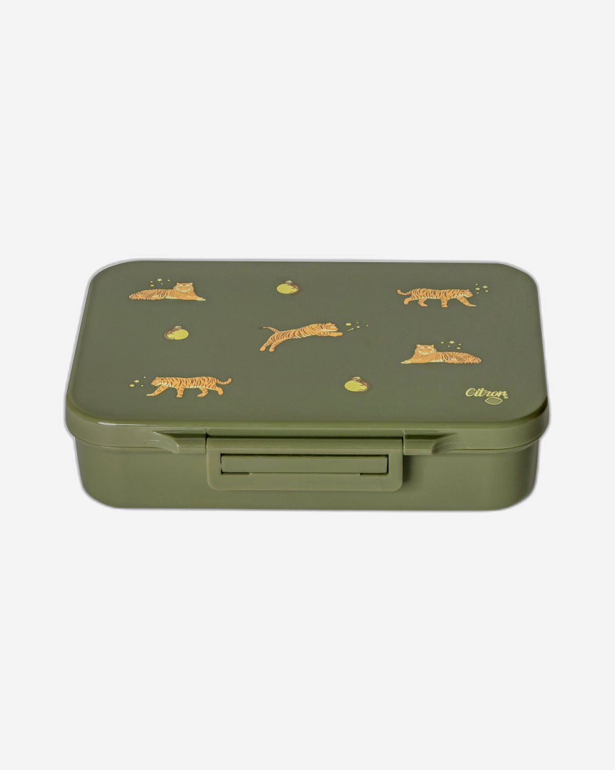 Citron Tiger/Green Tritan Lunchbox