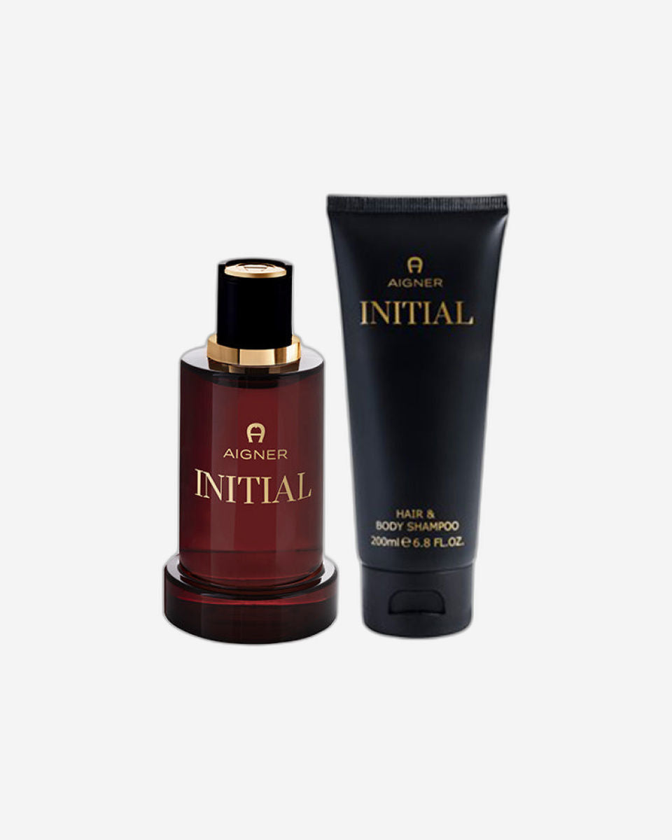 Aigner Initial for Men Gift Set