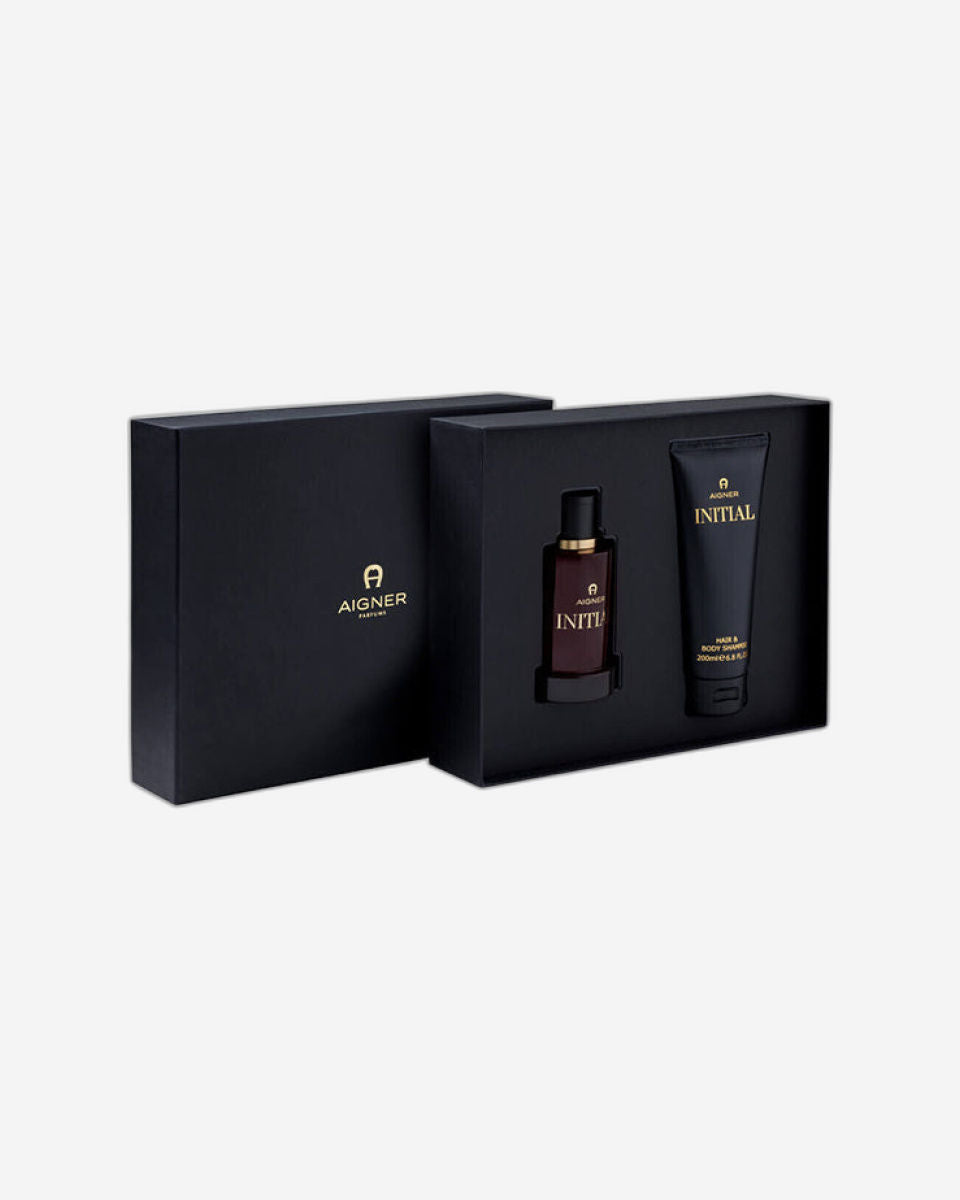Aigner Initial for Men Gift Set