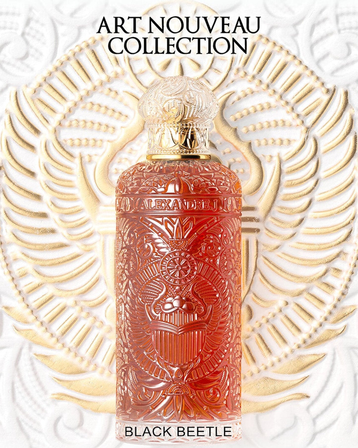 ALEXANDRE J-Art Nouveau Collection Black Beetle Eau De Parfum 100ml Natural Spray