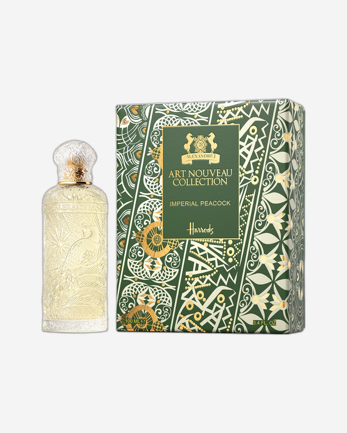 Alexandre.J Art Nouveau Collection Imperial Peacock Natural Spray EDP 100ml
