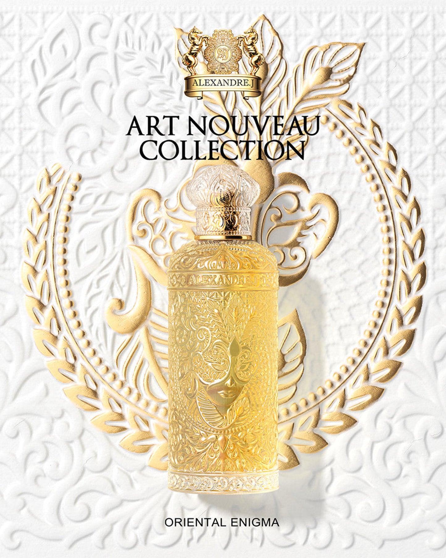 ALEXANDRE J-Art Nouveau Collection Oriental Enigma Eau De Parfum 100ml Natural Spray