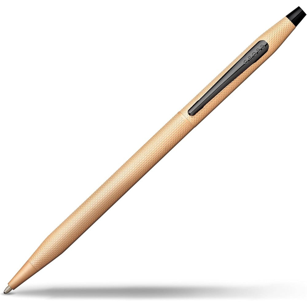 Cross Classic Century® Brushed Rose Gold Pvd With Engraved Engine-Turned Diamond-Pattern Finish Ballpoint Pen - AT0082-123
