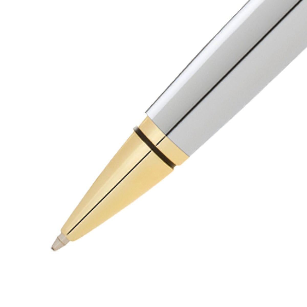 Cross Coventry Lustrous Chrome With Gold Appointments Ballpoint Pen - AT0662-2