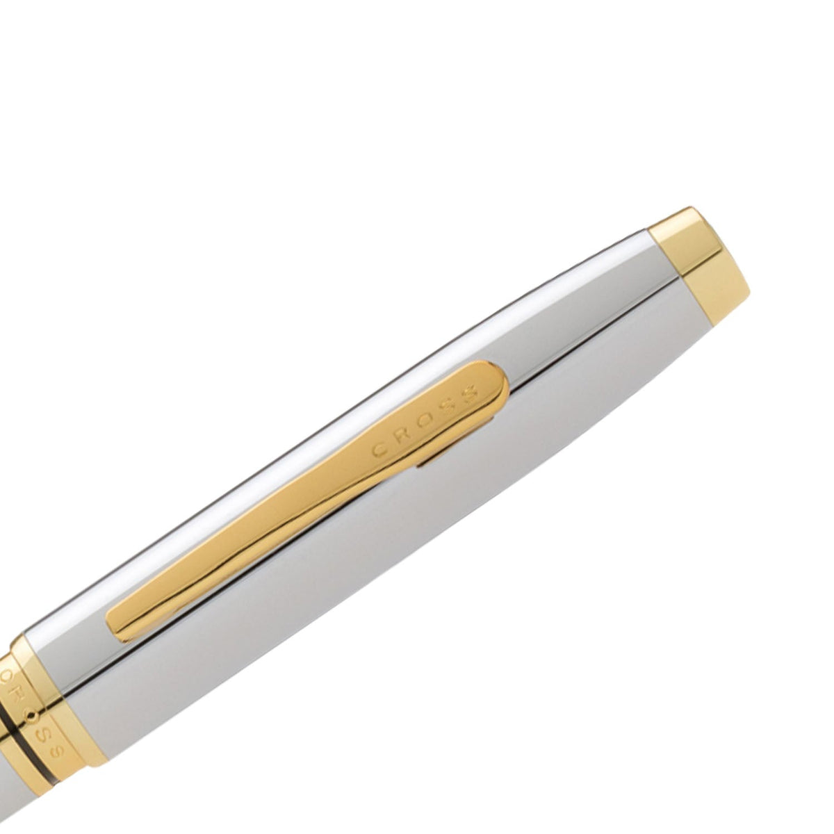 Cross Coventry Lustrous Chrome With Gold Appointments Ballpoint Pen - AT0662-2