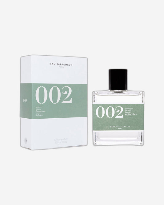 Bon Parfumeur: Les Classiques- 002 Neroli, Jasmine, White Amber for Men and Women EDP  100ml Natural Spray