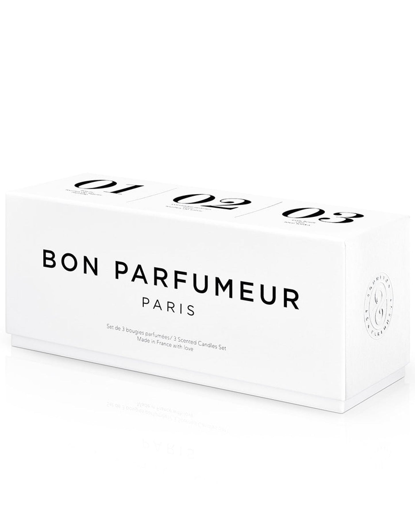 Bon Parfumeur: CANDLE - MINI CANDLES SET - 01 02 03 70g