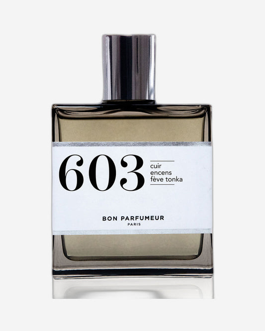 Bon Parfumeur: 'LES PRIVÃ‰S - 603 LEATHER, INCENSE, TONKA   FOR MEN AND WOMEN EAU DE PARFUM  100ml NATURAL SPRAY