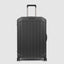 Piquadro Pq-Light 69Cm Hardcase 4 Double Wheel Medium Check-In Trolley Matt Black - Bv4427Pql/No