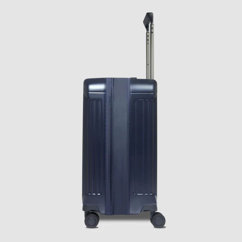 Pq-Light Cabin Size Expandable Hardside Spinner Matt Blue BV5398PQL/BLUO