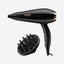 Babyliss DC Dryer 2200W Black Gold Ionic Diffuser 3 Heat 2 Speed Cool Shot Slim Nozzle - D570DSDE