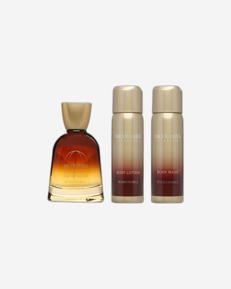 Dr. Vranjes Rosso Nobile EDP 100ml + Body Lotion 50ml + Body Wash 50ml Gift Set