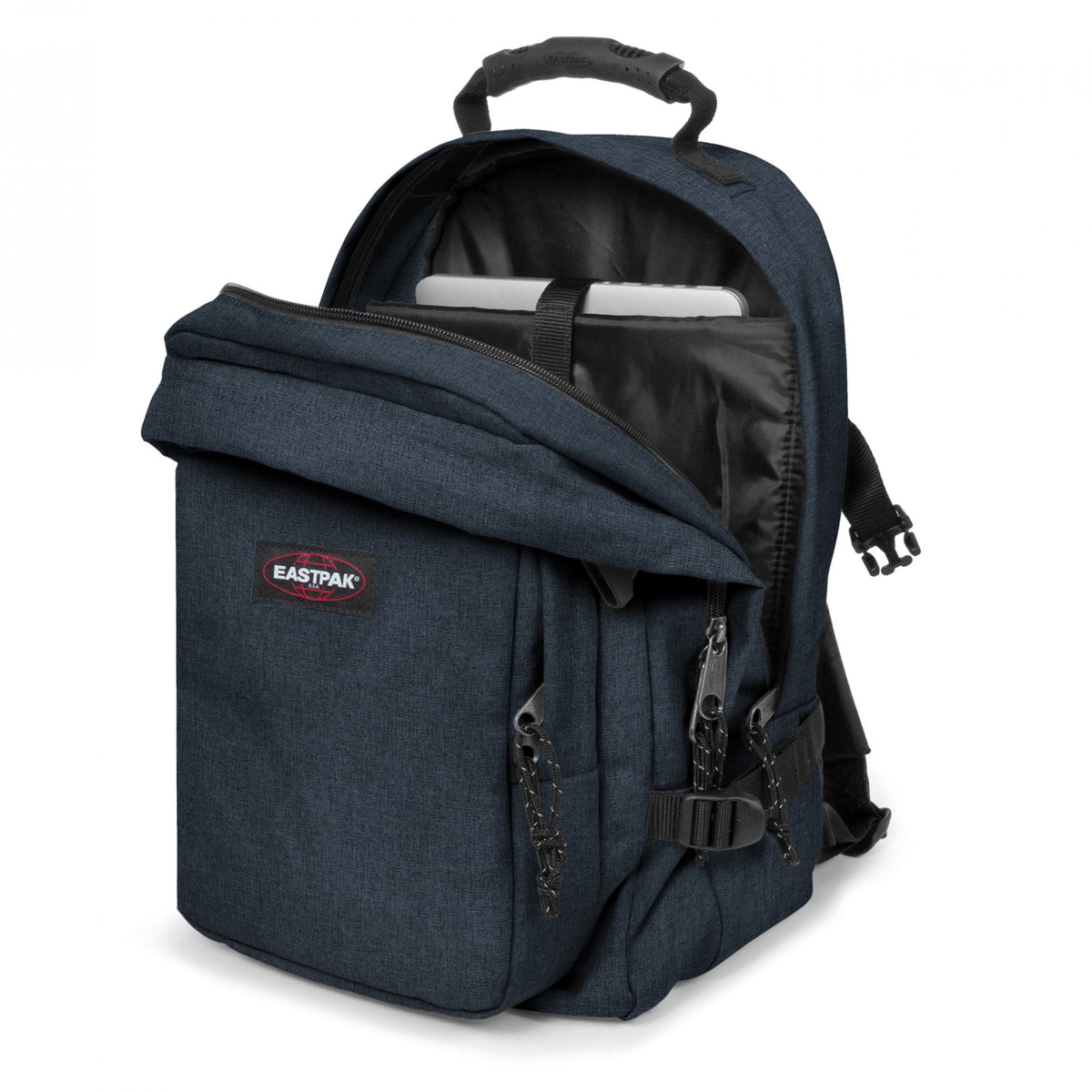 Eastpak Provider Triple Denim Large Laptop Backpack