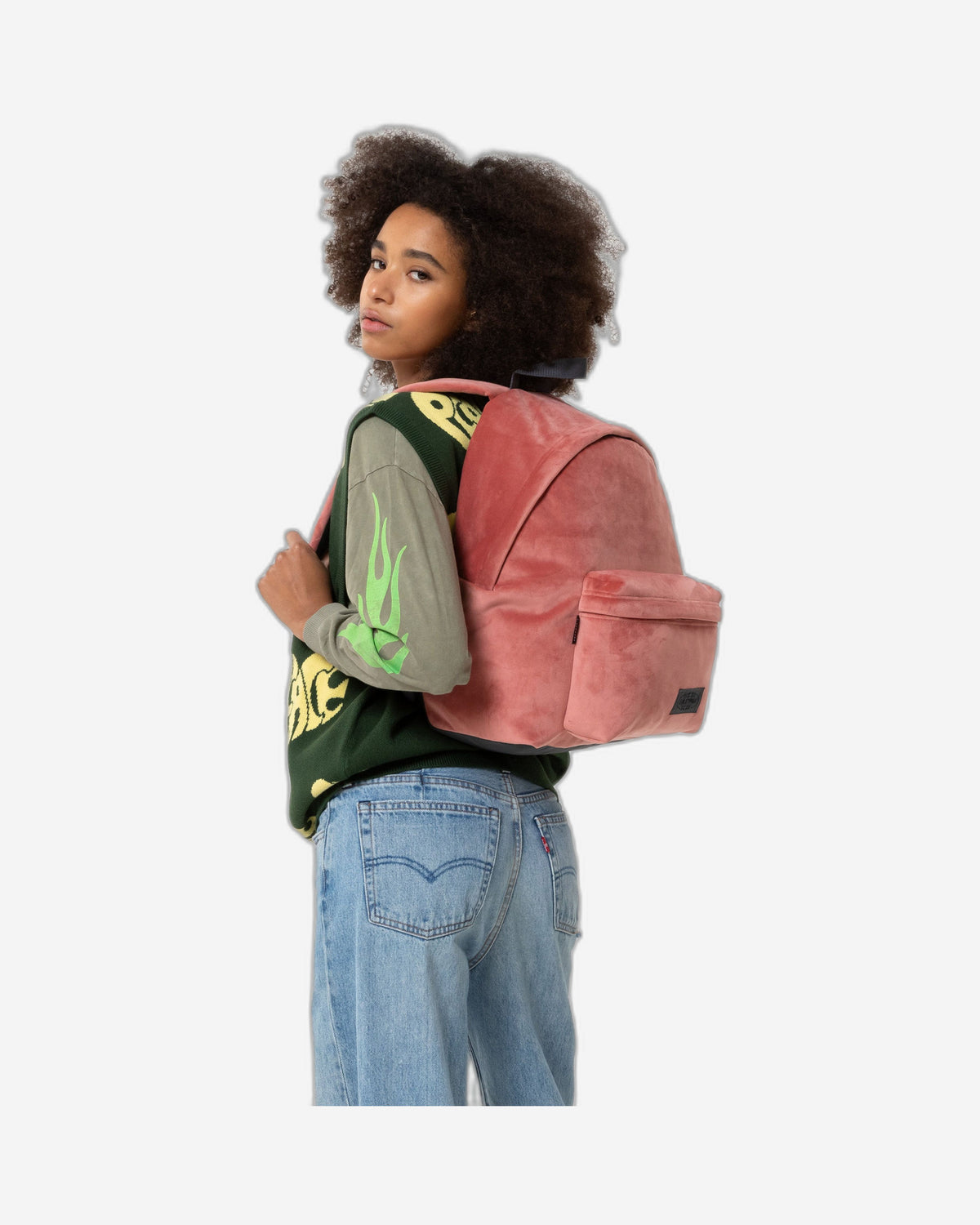 Eastpak Padded Pak'R Velvet Terra Medium Backpack