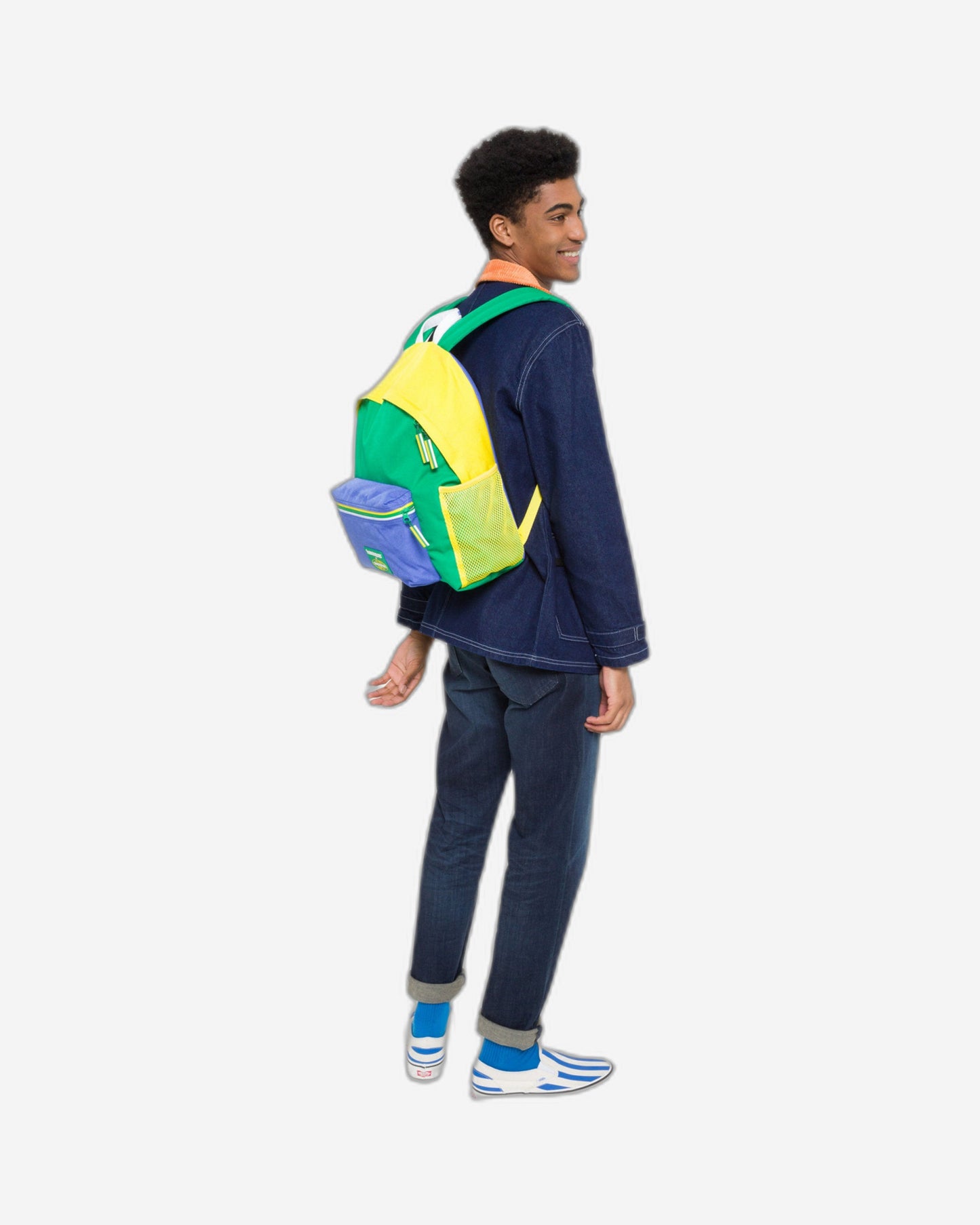 Eastpak Padded PakR Classic Medium Havaianas Mix Green Backpack