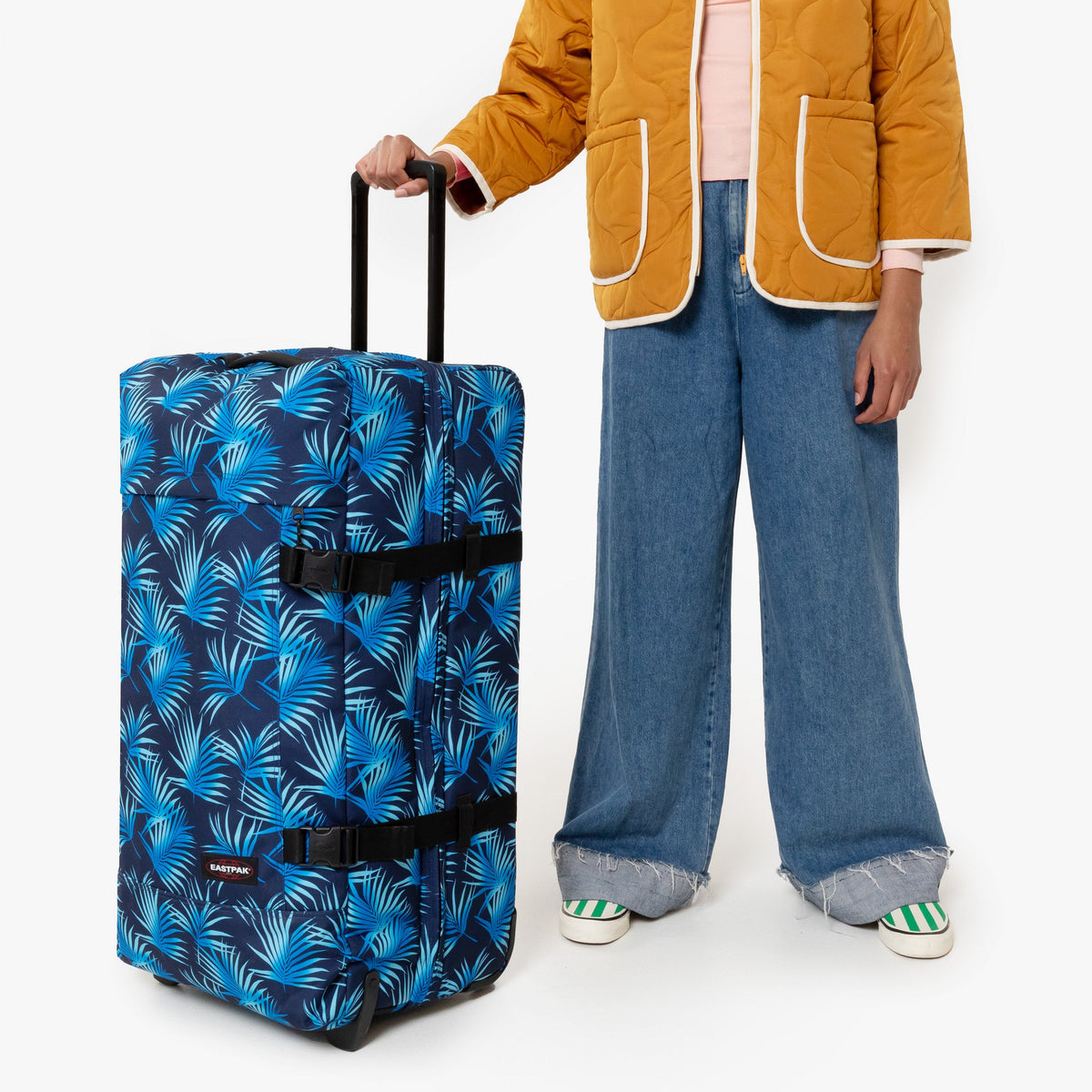 Eastpak Tranverz L Brize Wheeled Navy Luggage