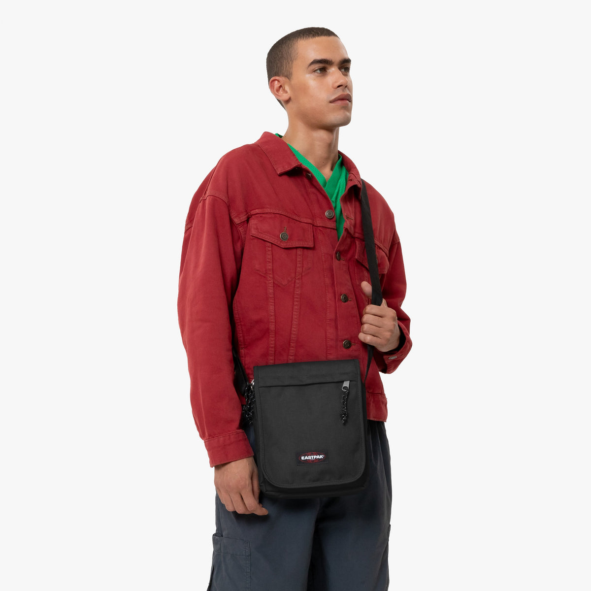 Eastpak Flex Black Medium Black Crossbody Bag
