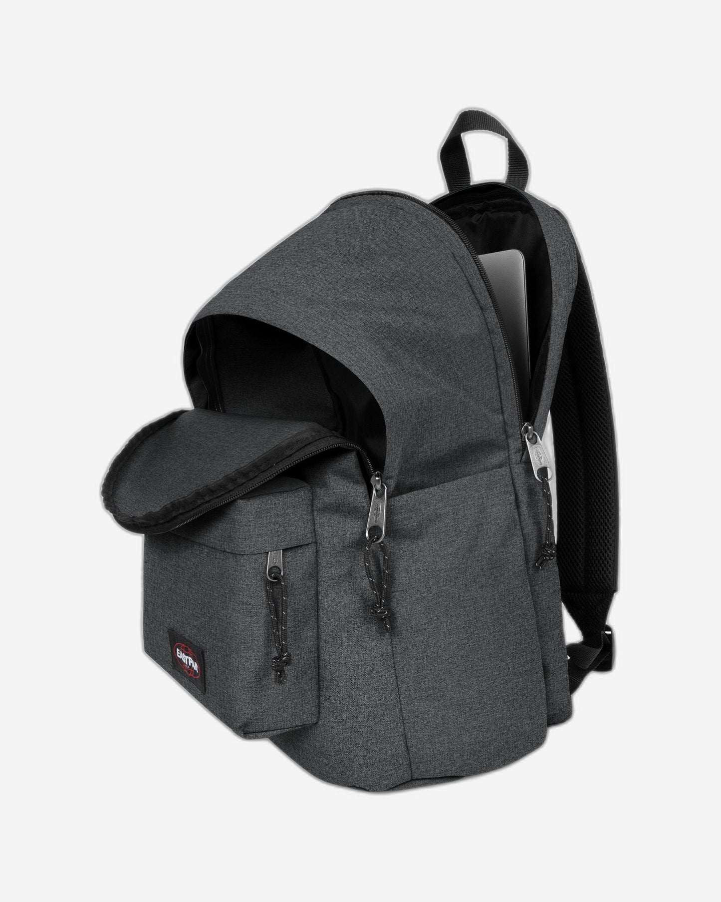 Eastpak Day Office Black Denim Laptop Backpack