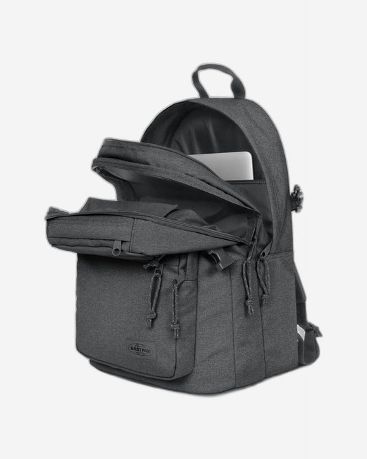Eastpak Double Pro Black Denim Laptop Backpack