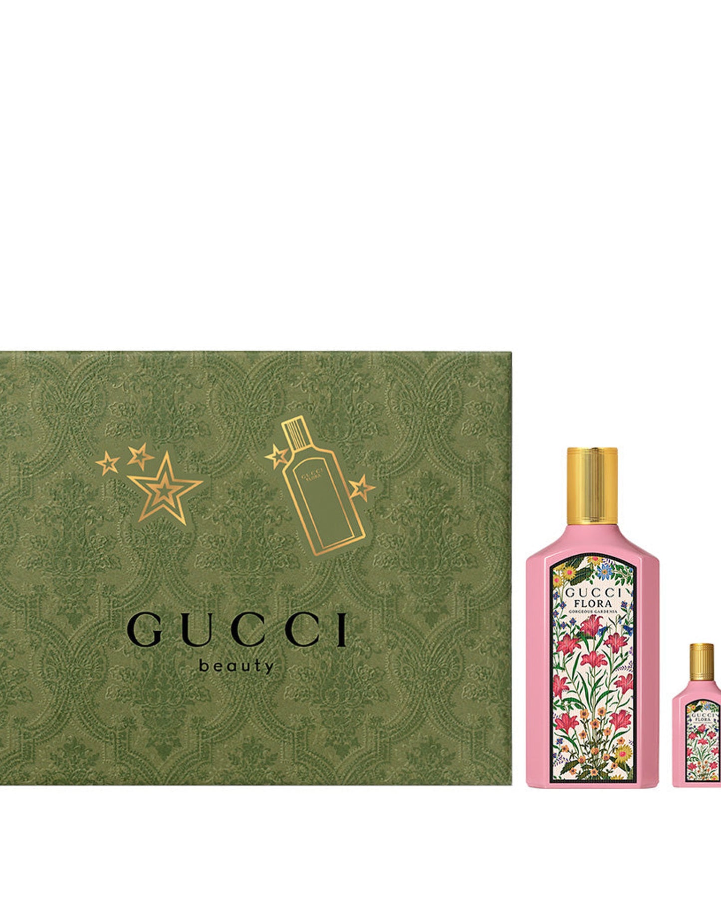 Gucci Flora Gorgeous Gardenia G-Set Holiday 2023 (Edp 100Ml + Ps 10Ml + 5MlÂ  Miniature)