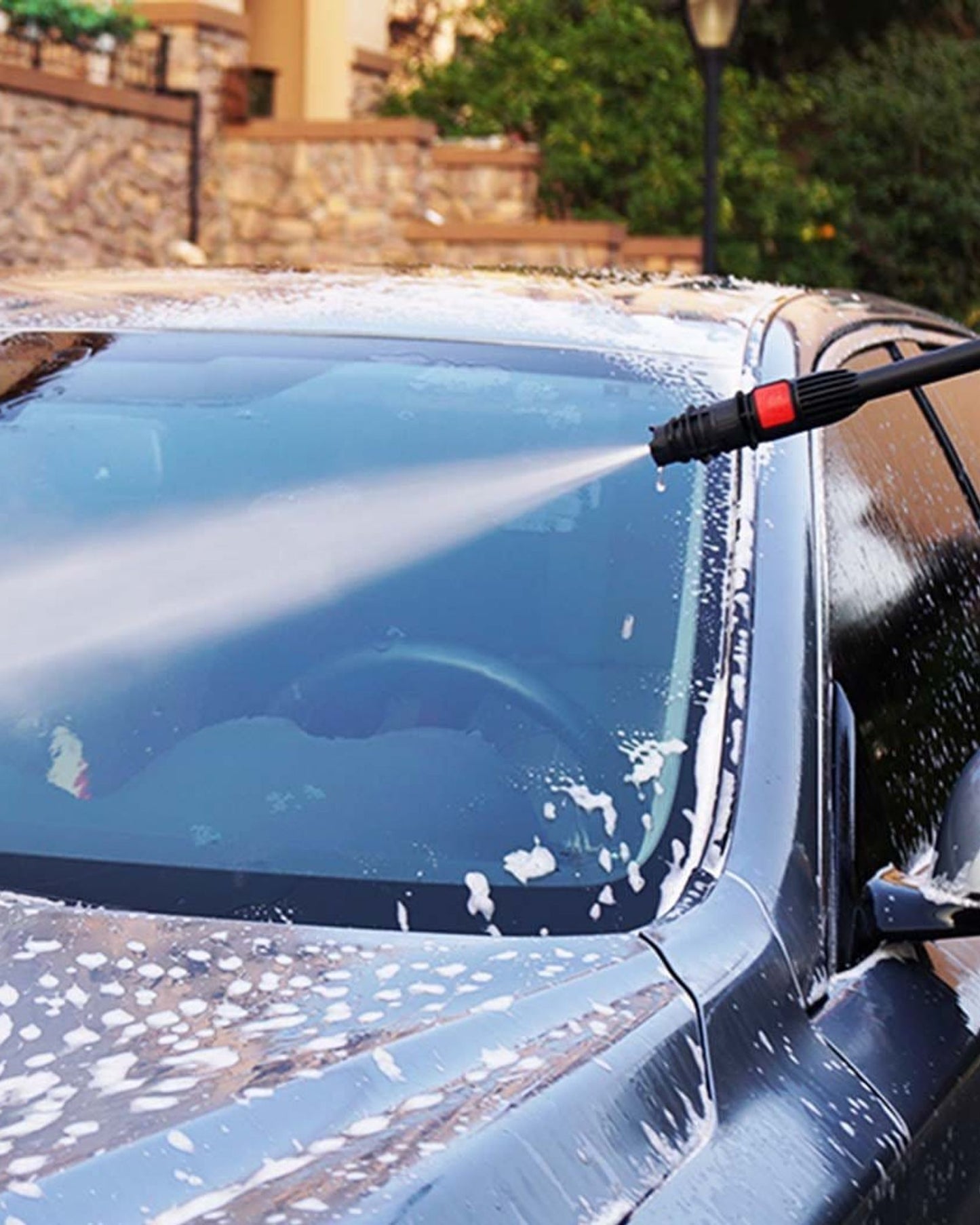 HOOVER PRESSURE WASHER 2800W 165 BARS WITH 9 ACCESSORIES - HPW-M2816