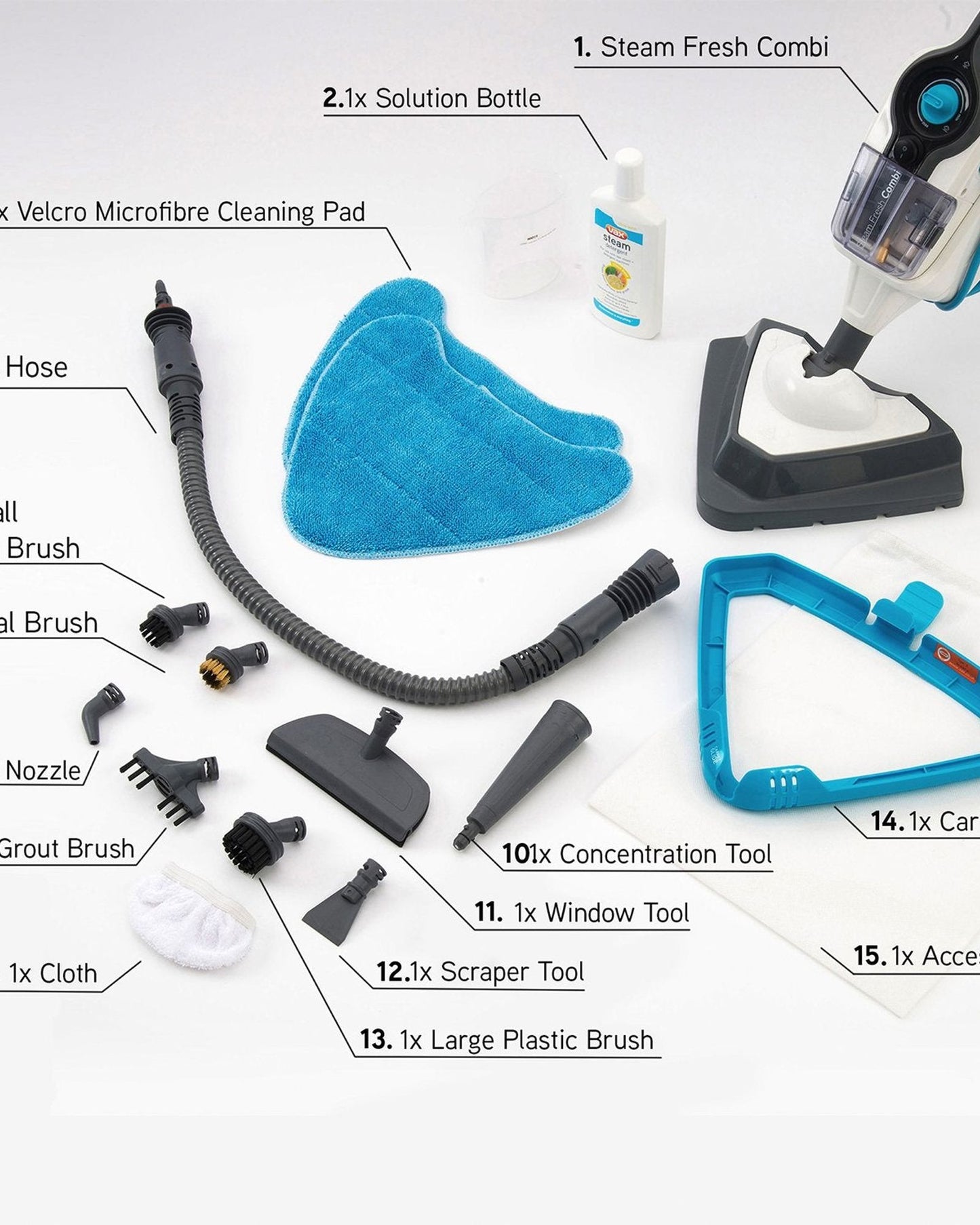 Hoover Steam Fresh Combi 2?in?1 Steam Mop & Handheld Cleaner