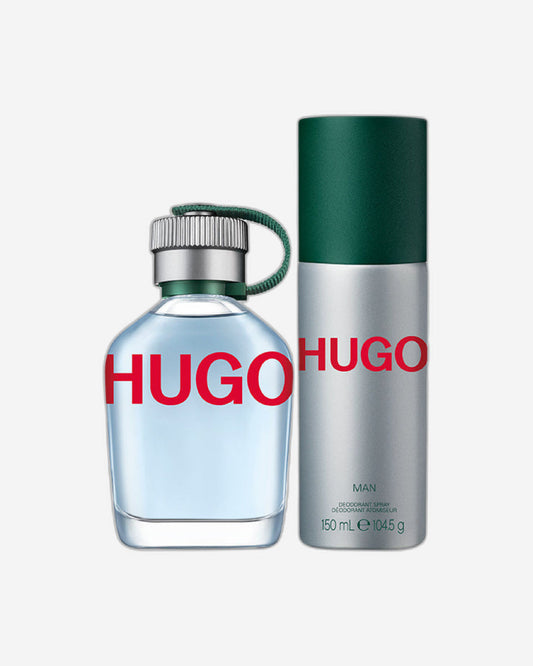 Hugo Man Gift Set (EDT 75ml + 150ml Deo Spray)