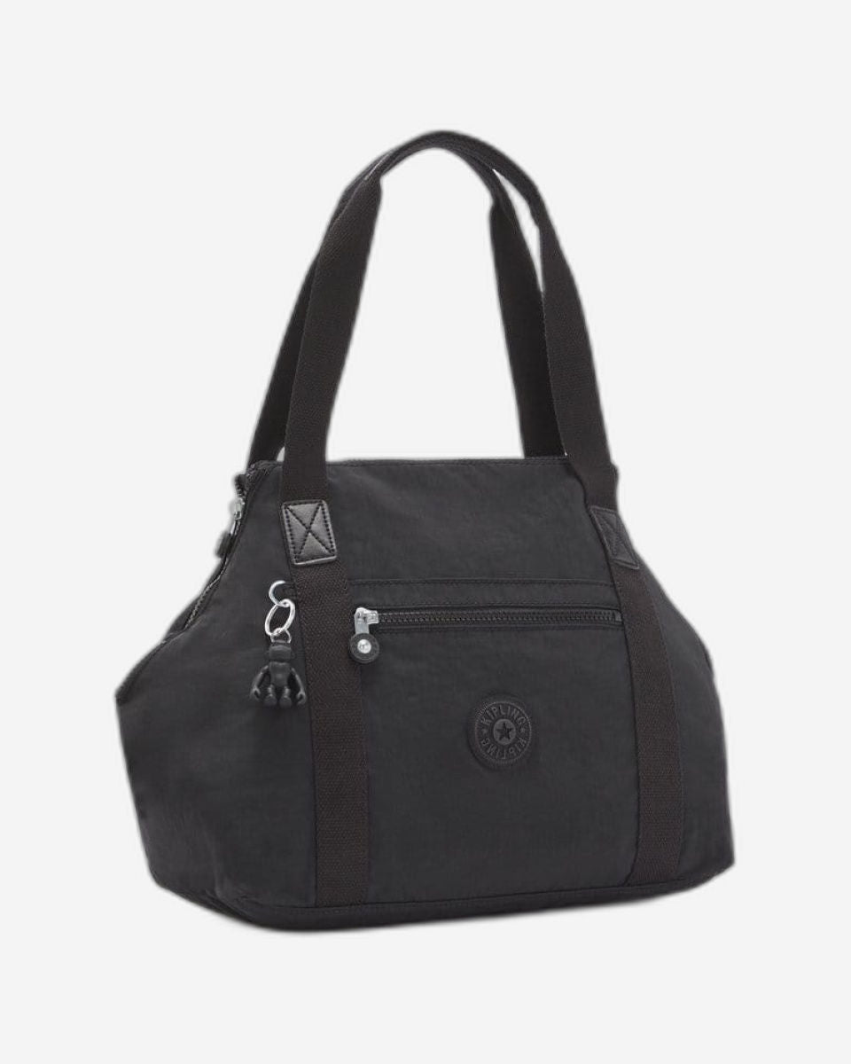 KIPLING Art Black Noir Medium tote (with removable shoulderstrap) 10619-P39
