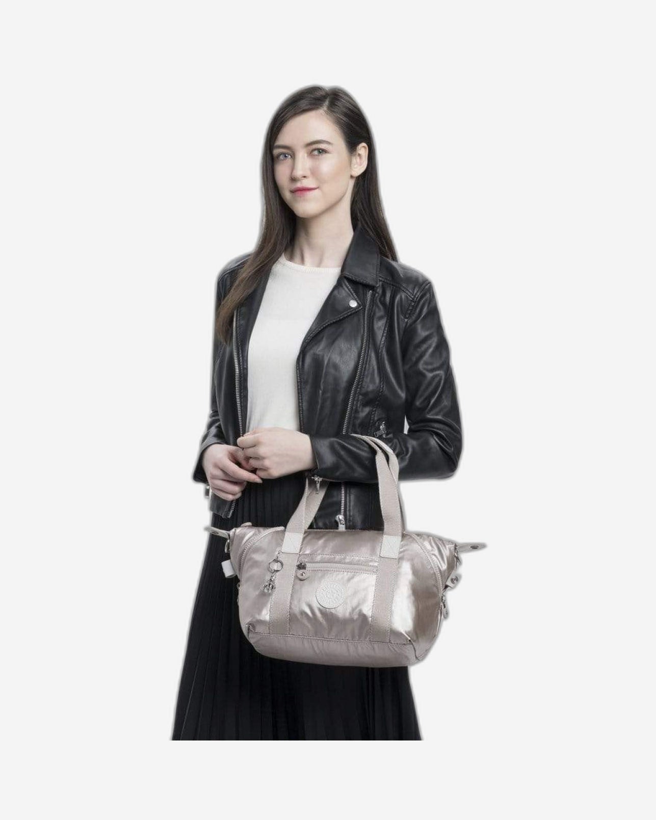 KIPLING Art Mini Metallic Glow Small handbag (with removable shoulderstrap) 15410-48I