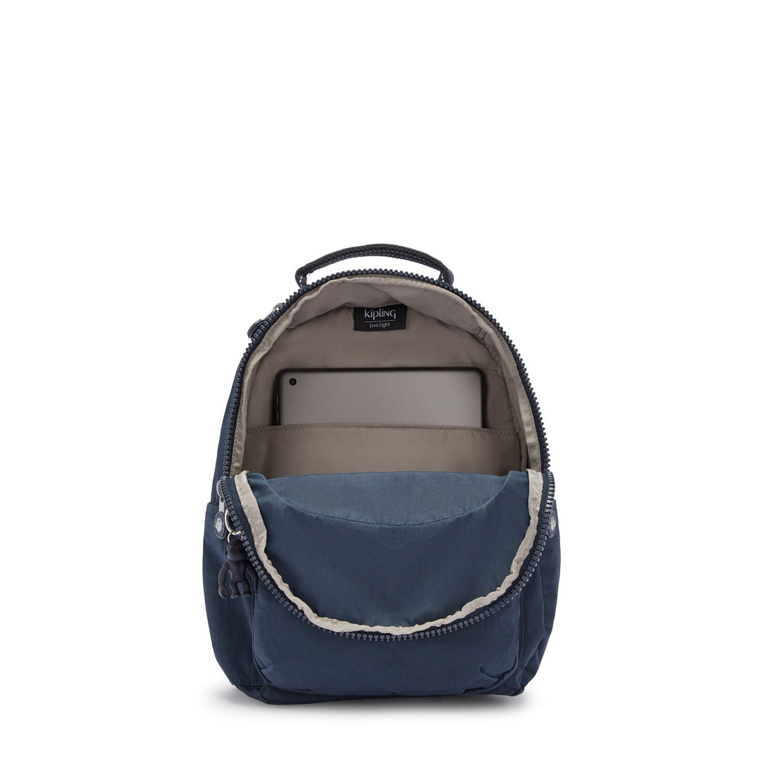 KIPLING Seoul S Blue Bleu 2 Small backpack (with tablet compartment) I4082-96V