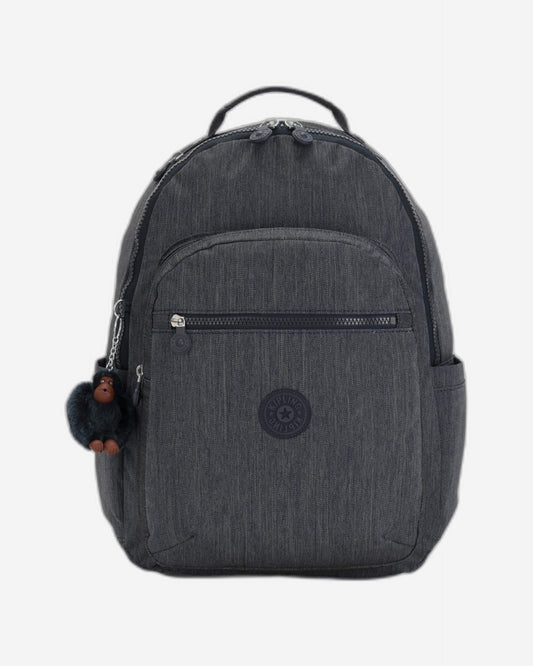 Kipling-Seoul-Large backpack (with laptop protection)-Marine Navy-I5179-58C