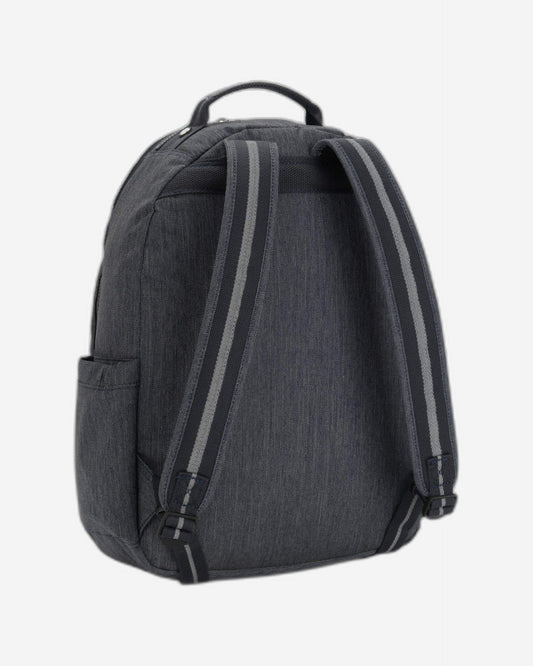 Kipling-Seoul-Large backpack (with laptop protection)-Marine Navy-I5179-58C