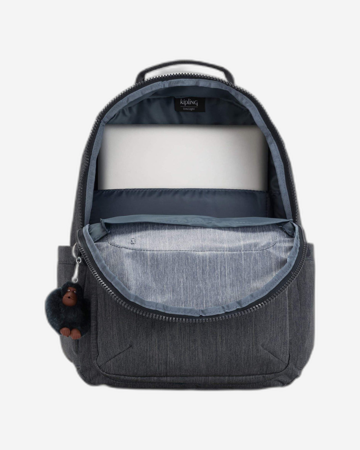 Kipling Seoul Marine Navy Large Backpack C2I5179-58C