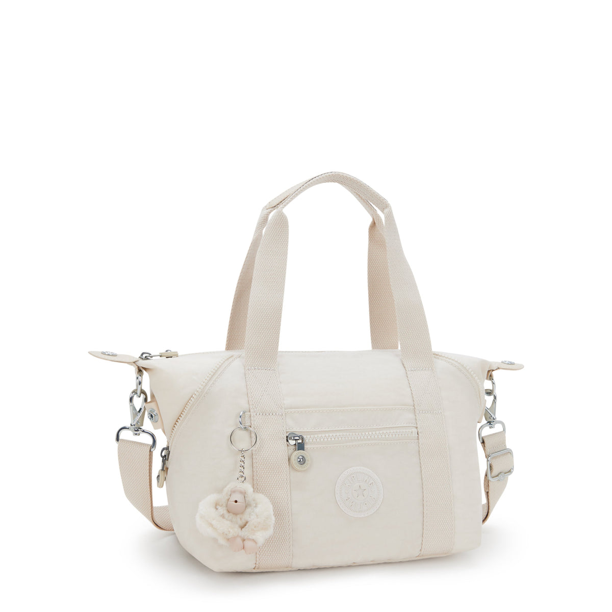 Kipling Art Mini Hideaway Beige Small Handbag  01327-7JR