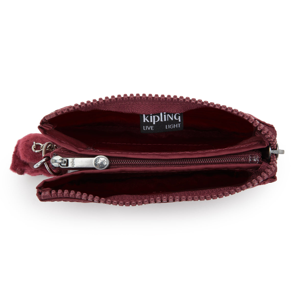 Kipling Creativity S Lounge Wine Small purse 01864-5FW
