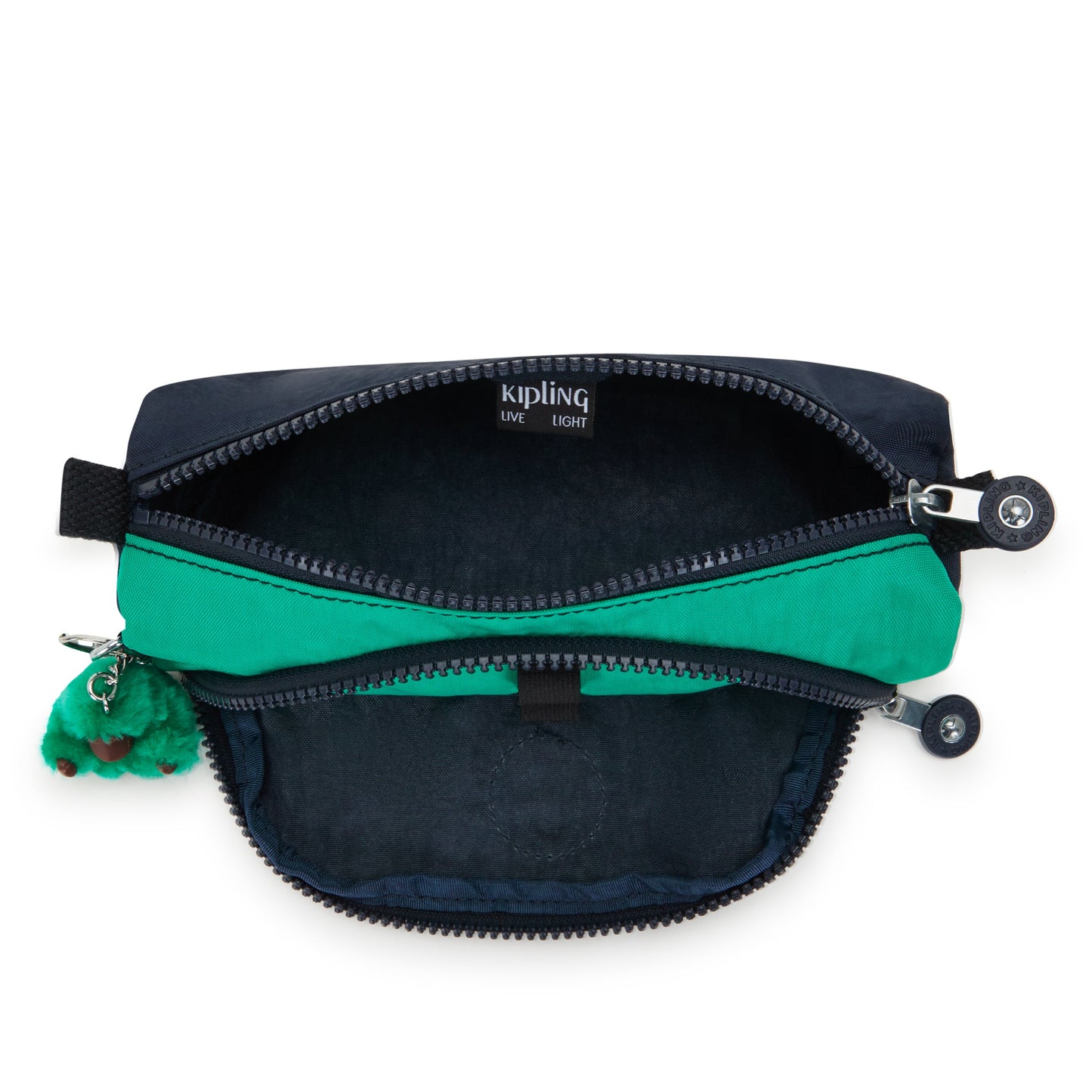 KIPLING-Cute-Medium pencase-Blue Green Bl-09406-CD7