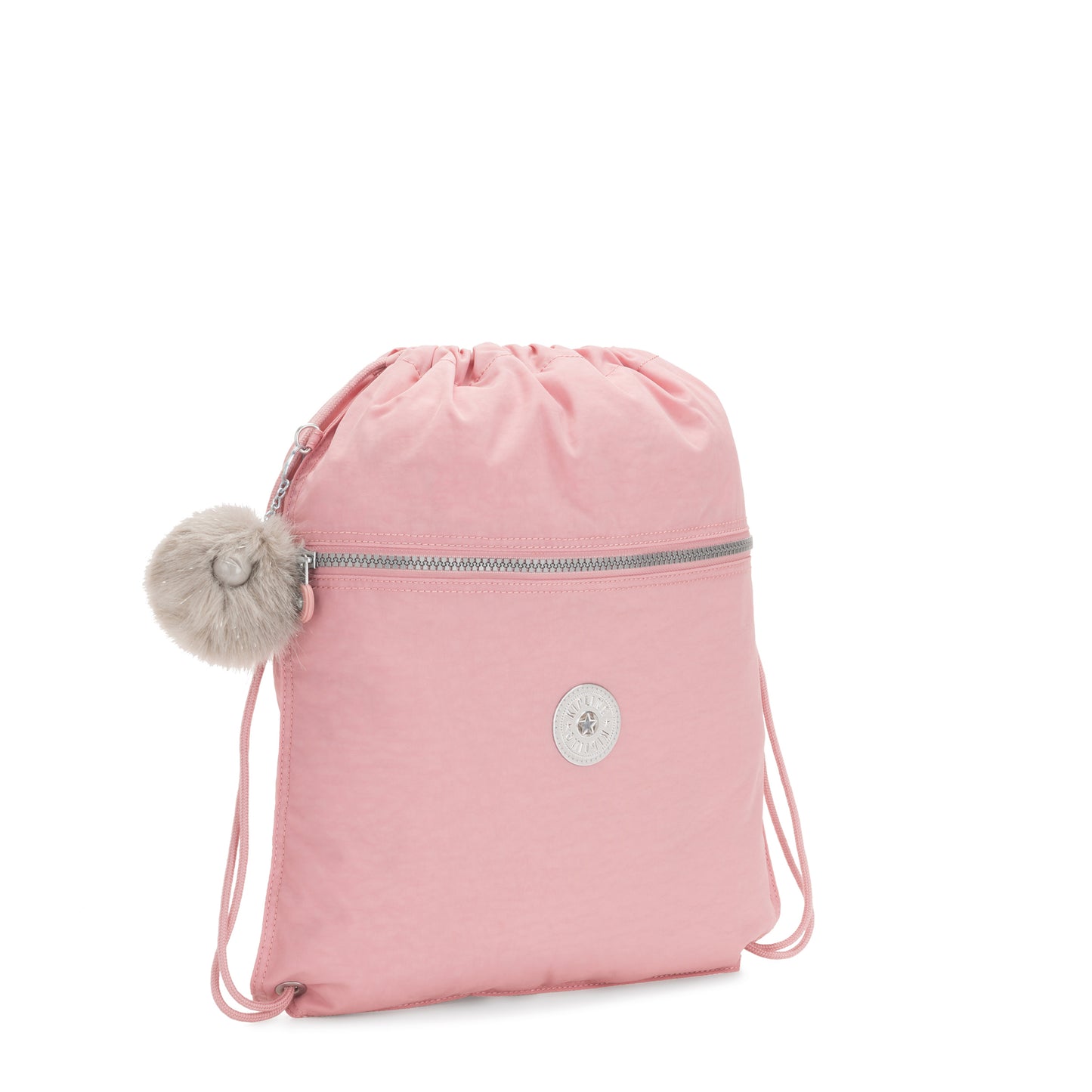 KIPLING Supertaboo Bridal Rose Medium backpack (with drawstring) 09487-46Y