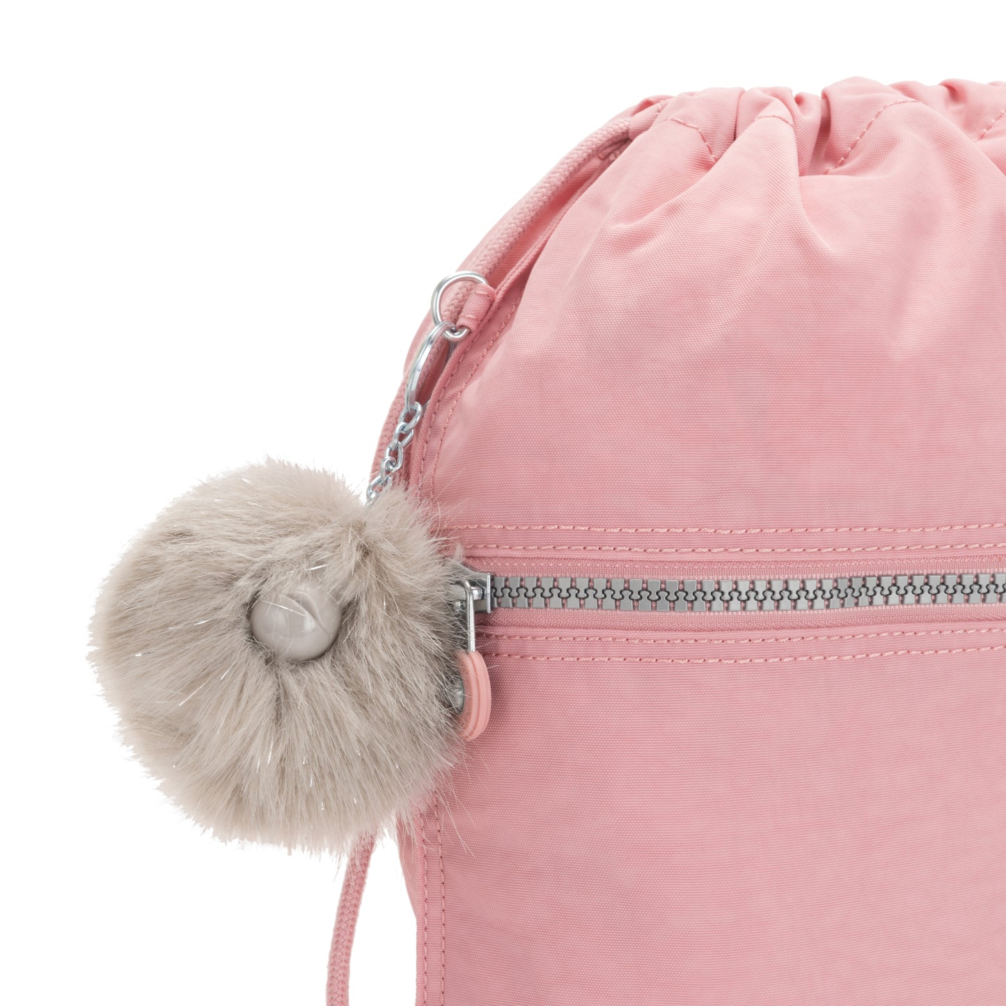 KIPLING Supertaboo Bridal Rose Medium backpack (with drawstring) 09487-46Y