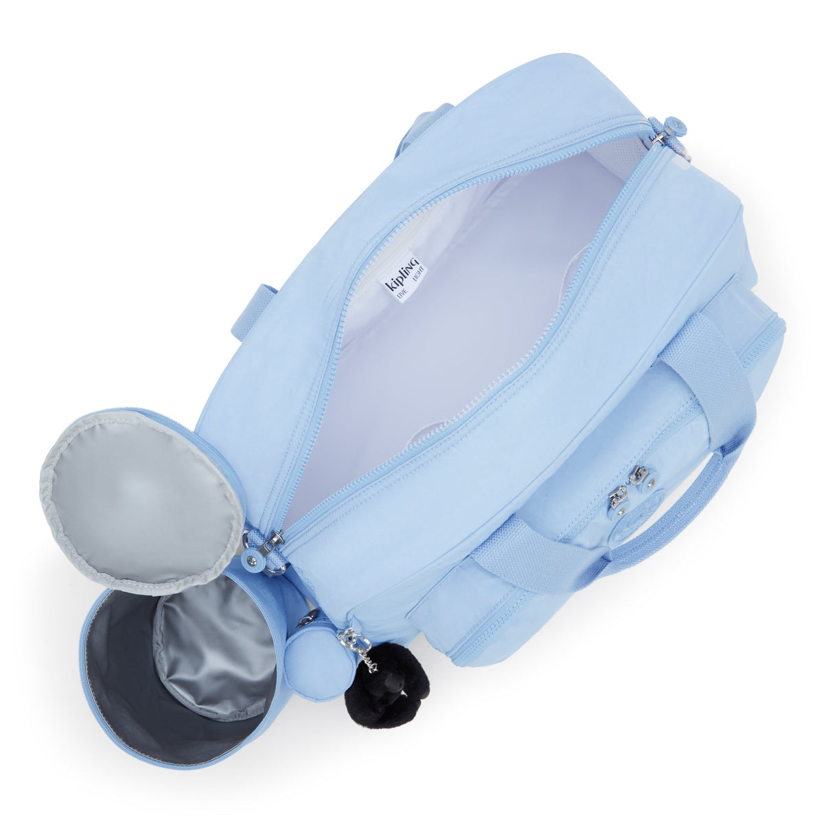 Kipling Camama Cloudy Sky Blue Large Baby Bag  10153-2DS