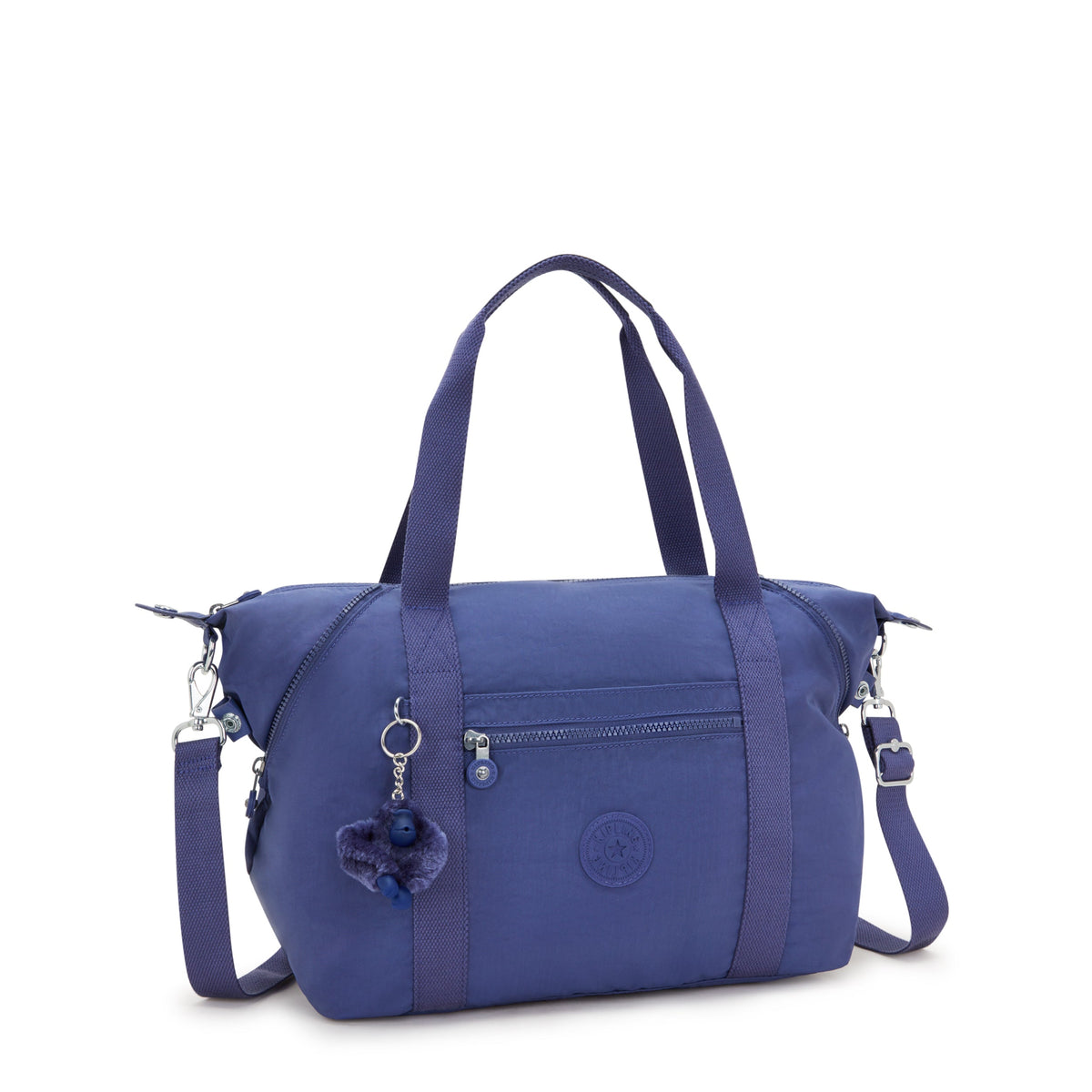 Kipling Art Ocean Blue Medium Tote  10619-24U