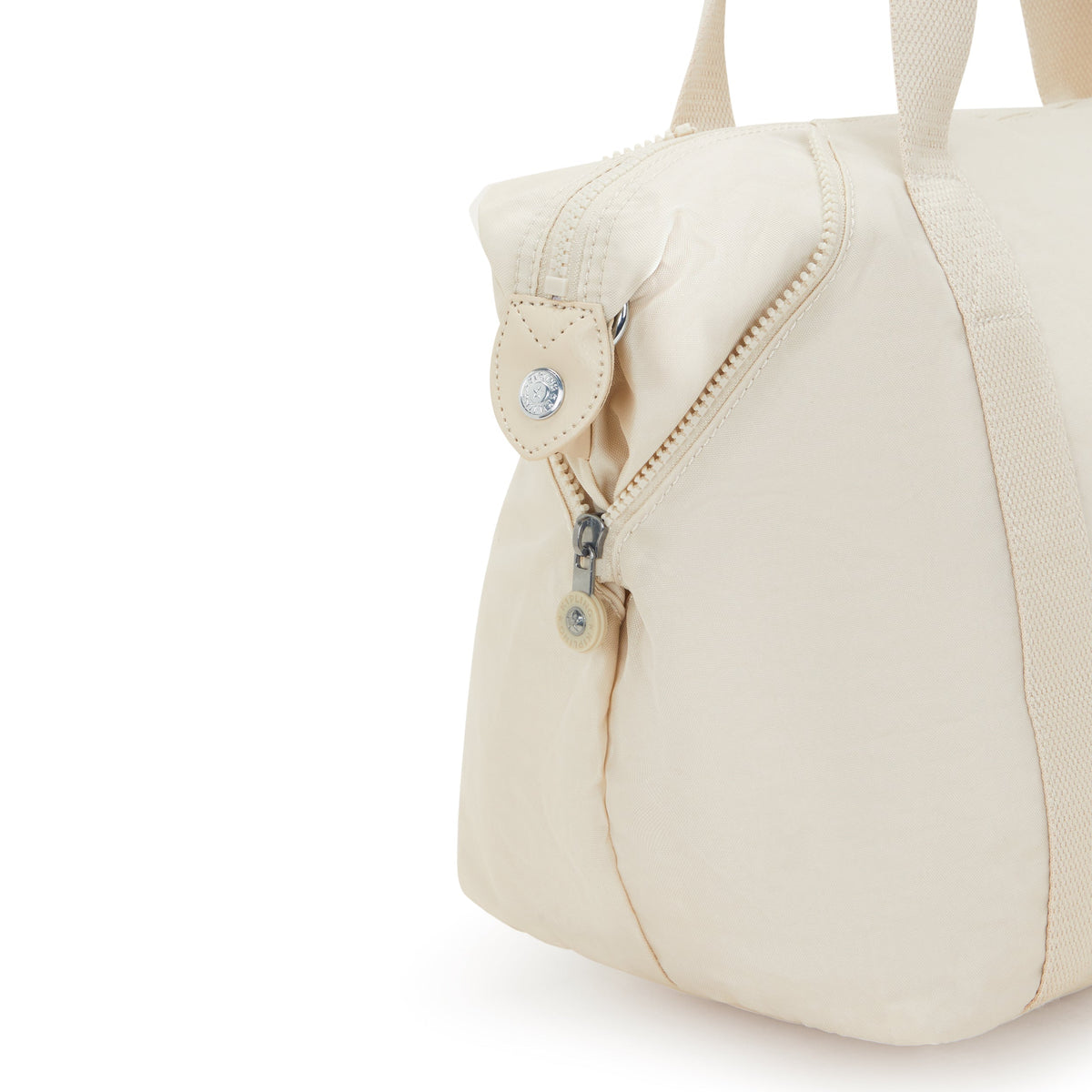 Kipling Art Hideaway Beige Medium Tote  10619-7JR