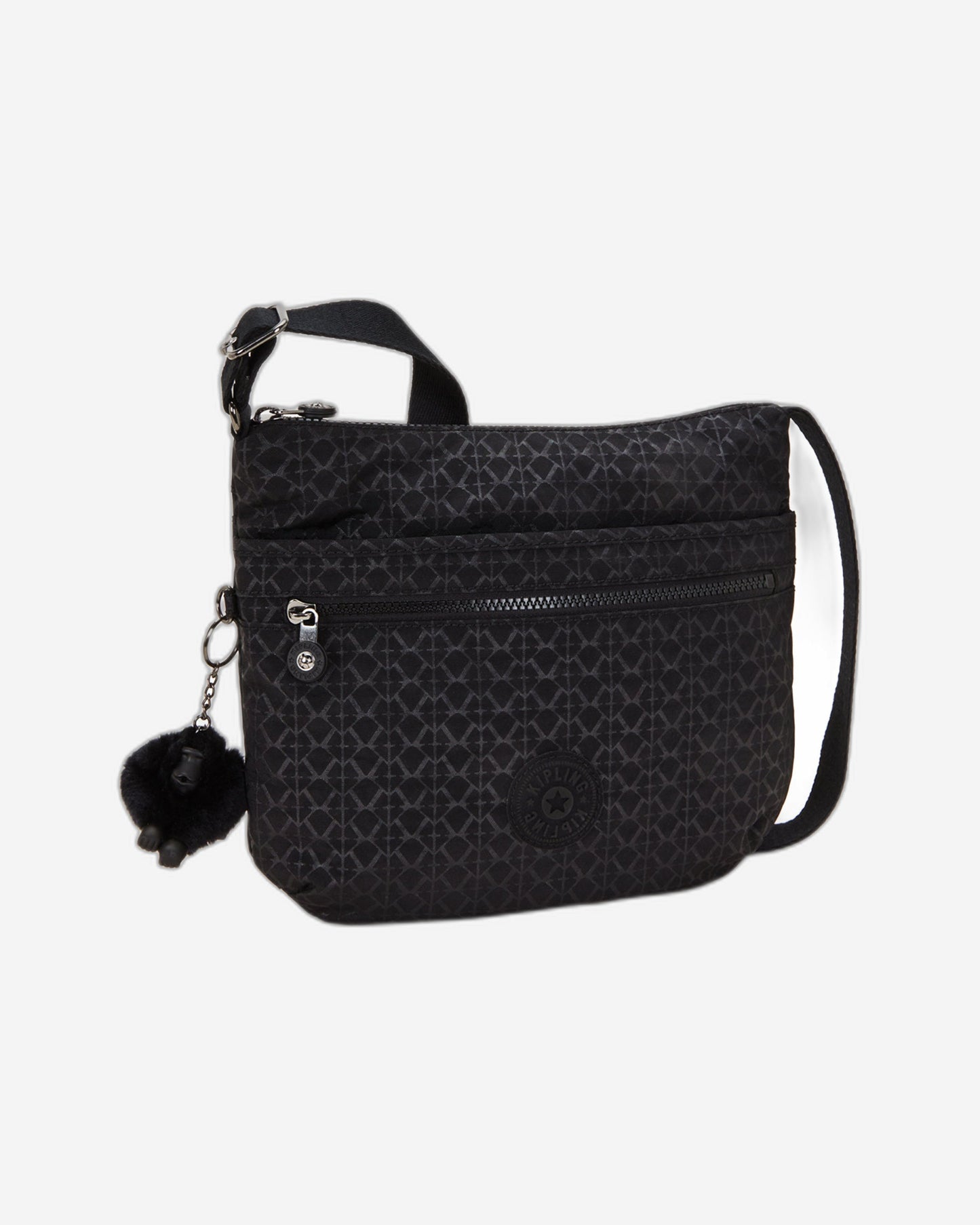 KIPLING Arto Signature Emb Medium crossbody 10878-K59