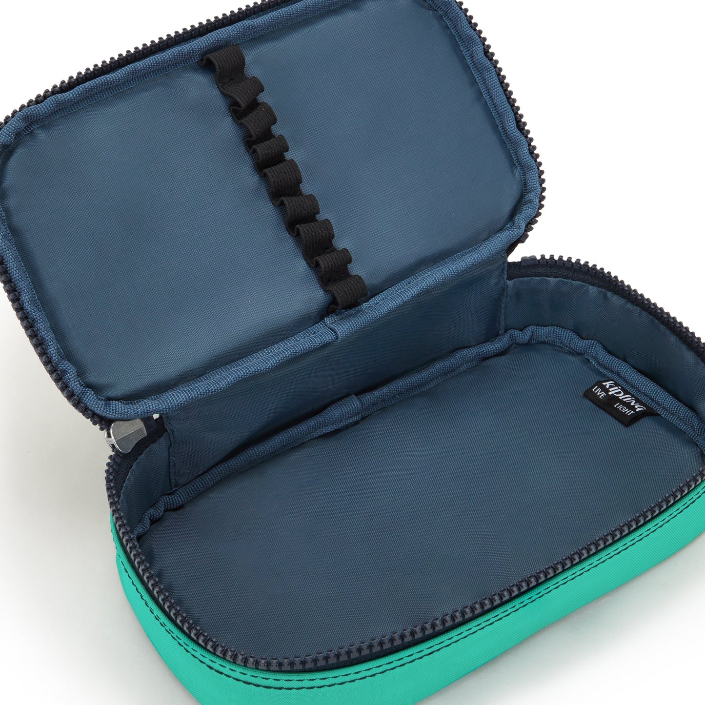 KIPLING-50 Pens-Medium pencase-Blue Green Bl-10999-CD7