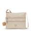 Kipling Alvar Sparkled Beige Medium crossbody 12472-5DV