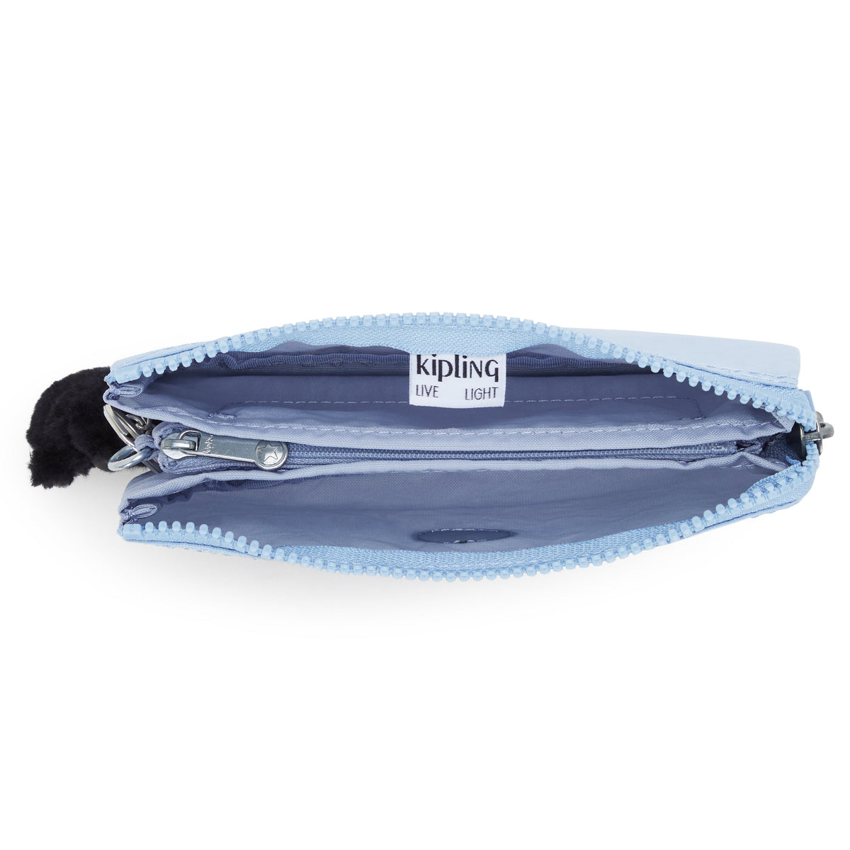 Kipling Creativity L Cloudy Sky Blue Large Purse 13265-2DS