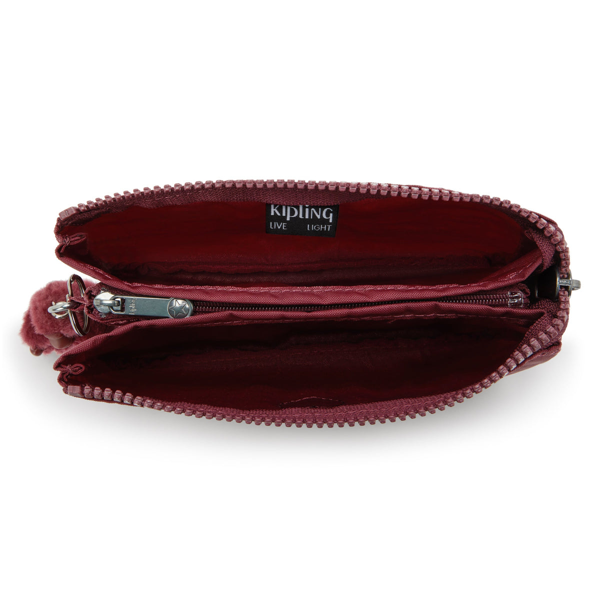 Kipling Creativity L Lounge Wine Large purse 13265-5FW
