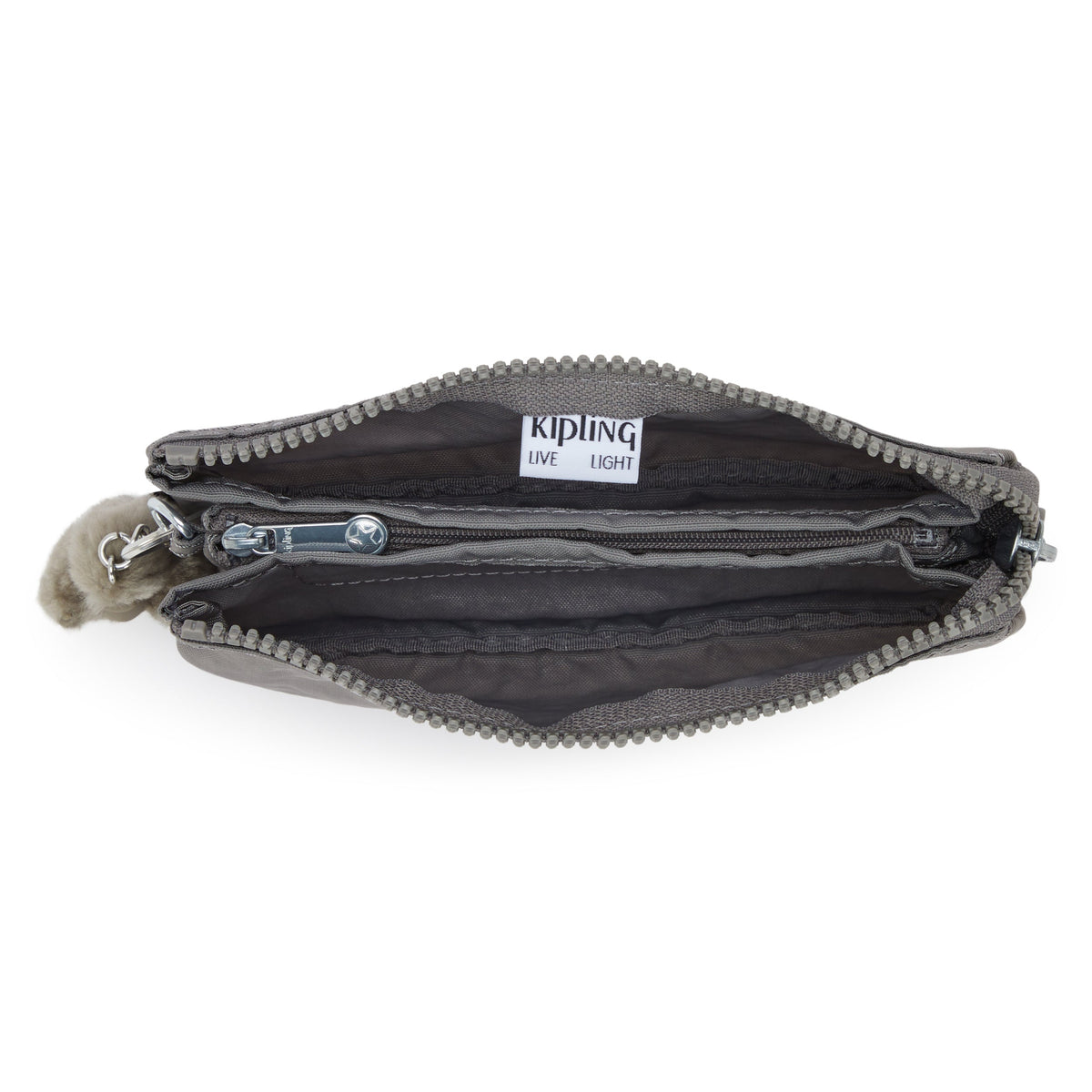 Kipling Creativity L Inviting Grey Large purse 13265-8DH