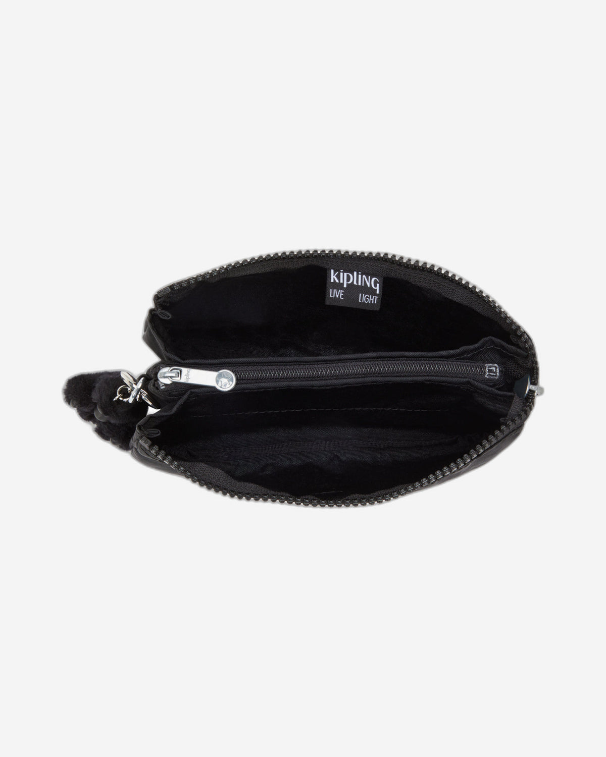 KIPLING Creativity L Black Noir Large purse 13265-P39
